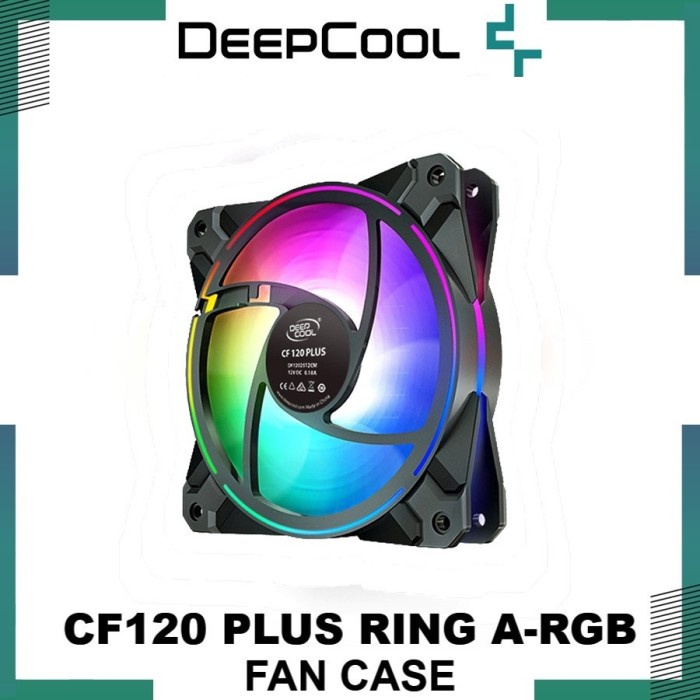 Deepcool Casing CF120 Plus Ring A-RGB 3x Fan Casing