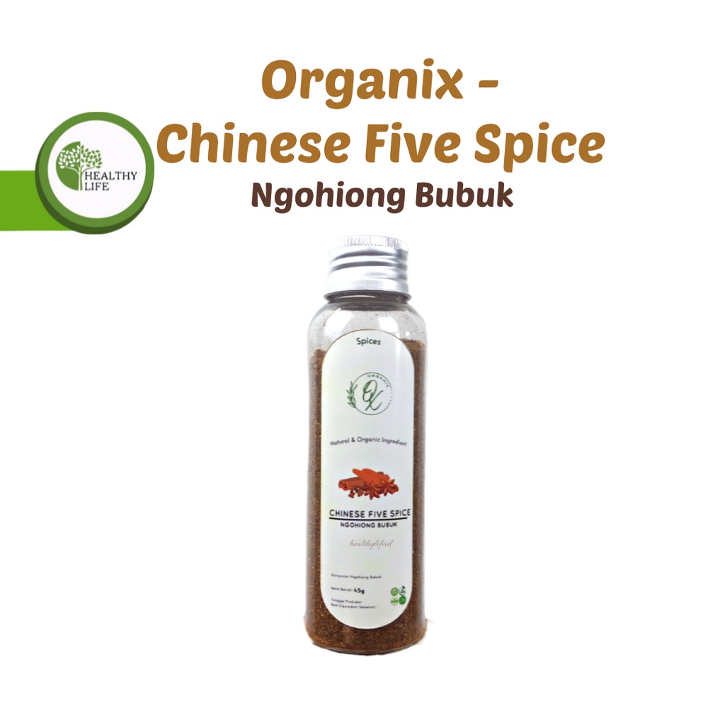 Organix - Chinese Five Spice / Ngohiong / Star Anise 45gr