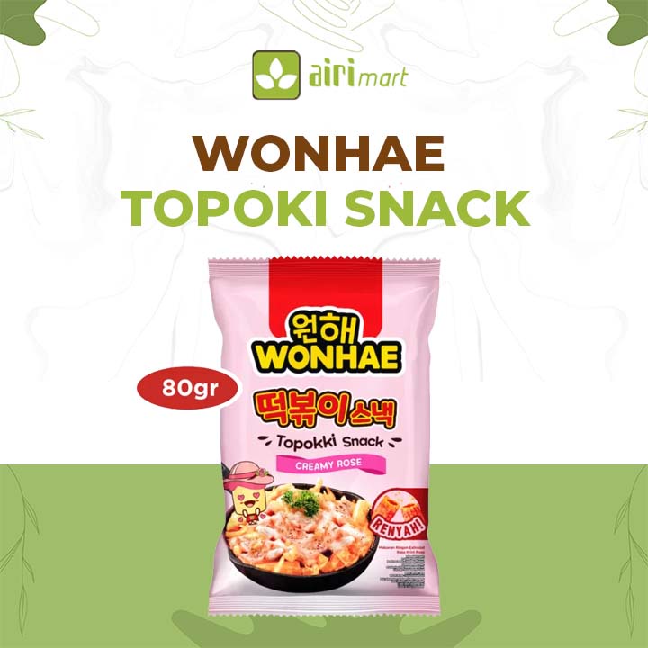 

Wonhae Topoki Snack 80 Gr