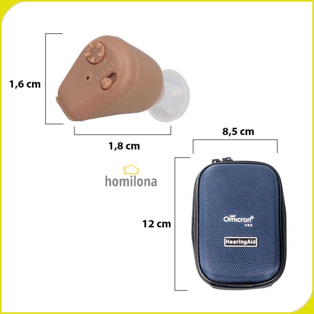 TaffOmicron Alat Bantu Dengar In Ear Hearing Aid - K-88