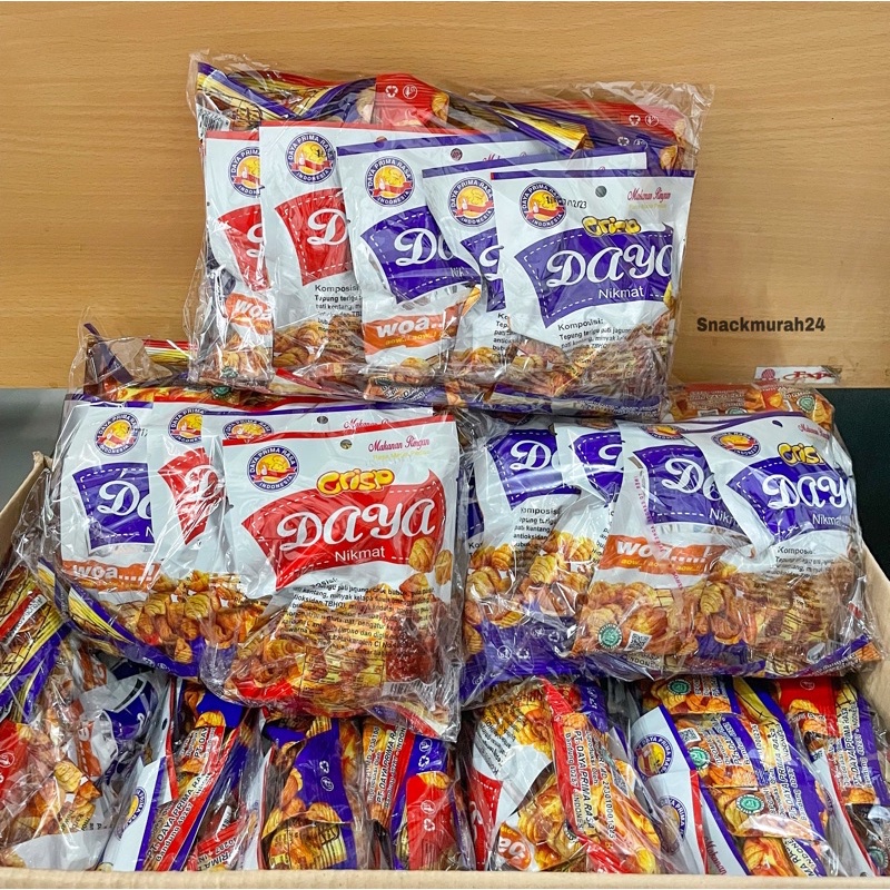 DAYA SIPUT KRIUK CRISPY DAYA PER RENCENG ISI 10 PCS