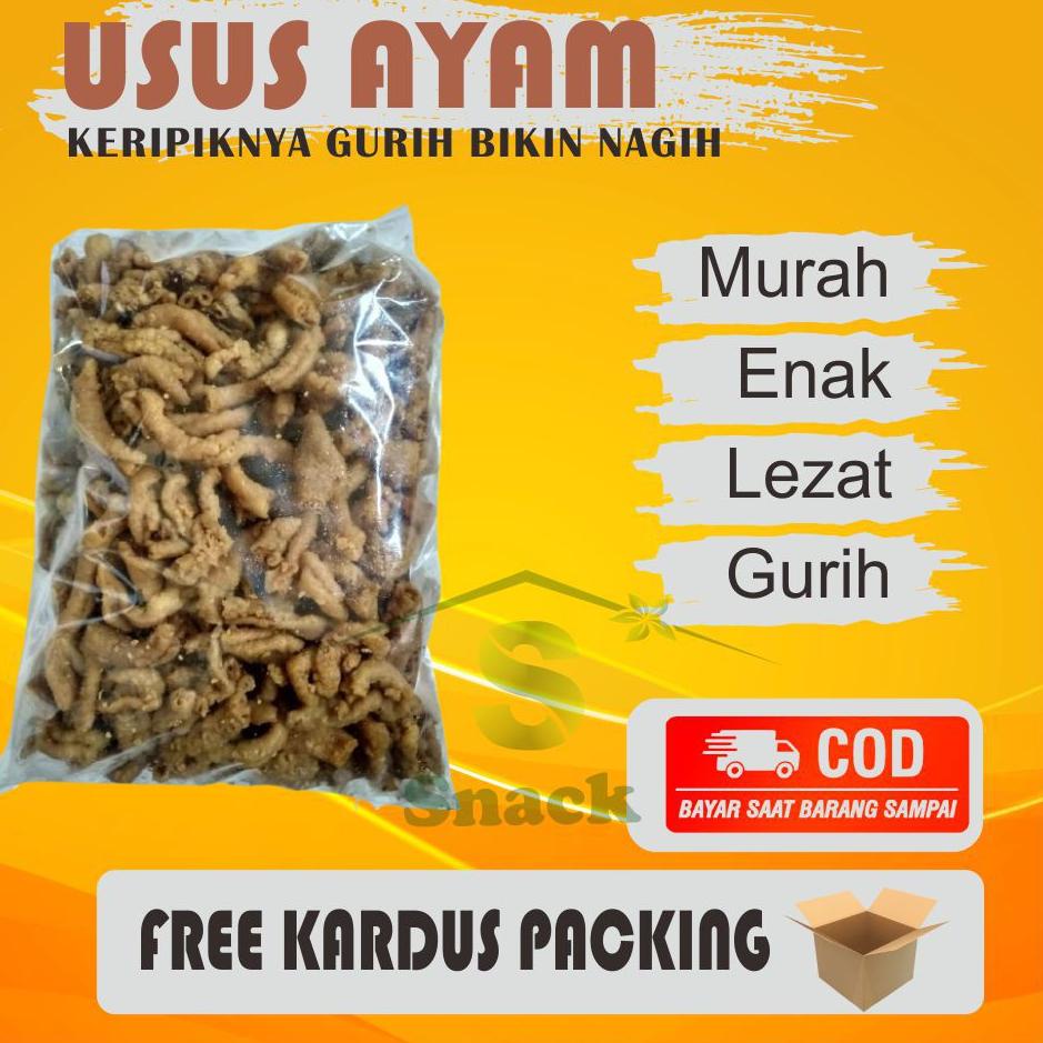 

↳ KERIPIK USUS 500GRAM USUS CRISPY CAMILAN MAKANAN RINGAN ズ