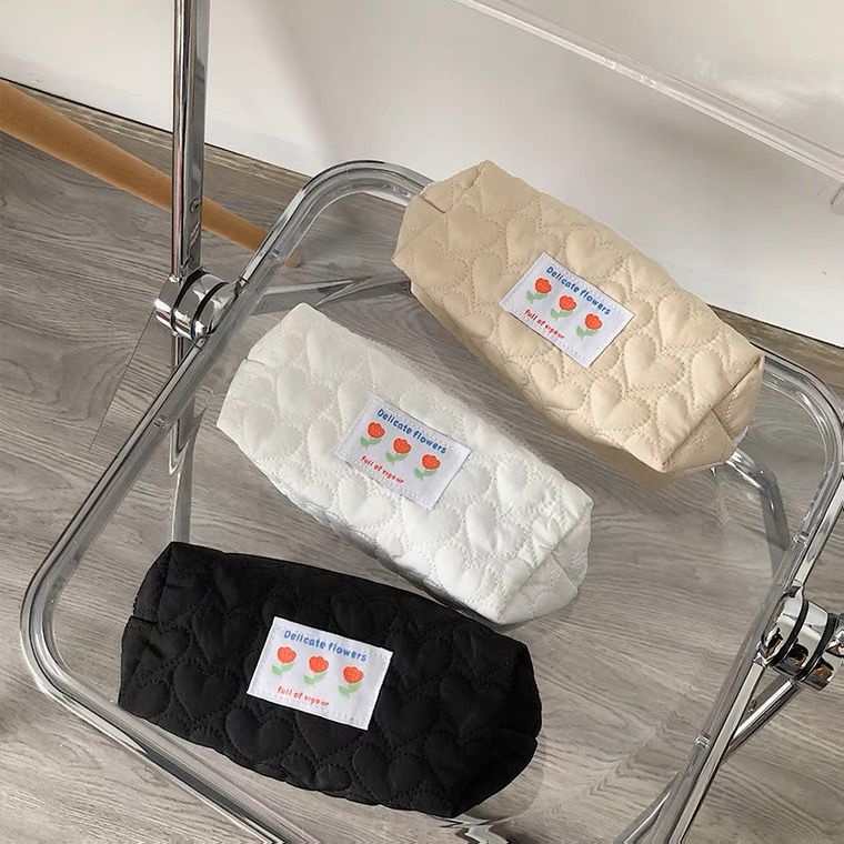 

[HARU] Pillow Pencil Case | Mini Pouch | Tempat Penyimpanan Kosmetik | Kotak Pensil Pouch Serbaguna Tentengan Lucu
