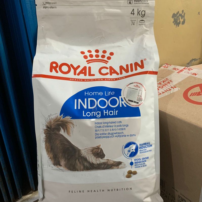 Royal Canin Indoor Long Hair Adult 4kg/RC Indoor Longhair 4 kg