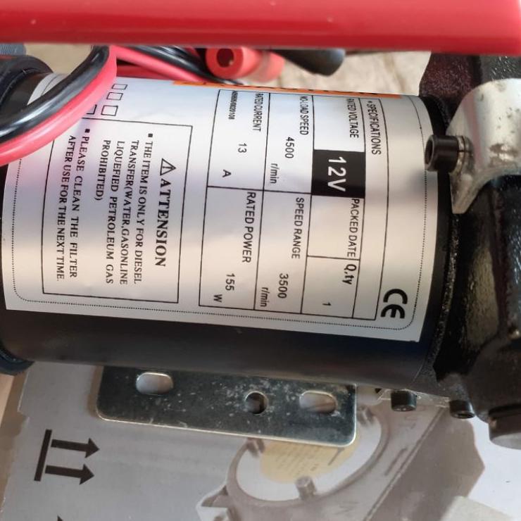 Harga Termurah POMPA MINYAK SOLAR DC 12 VOLT//POMPA PERTAMINI DC 12 VOLT