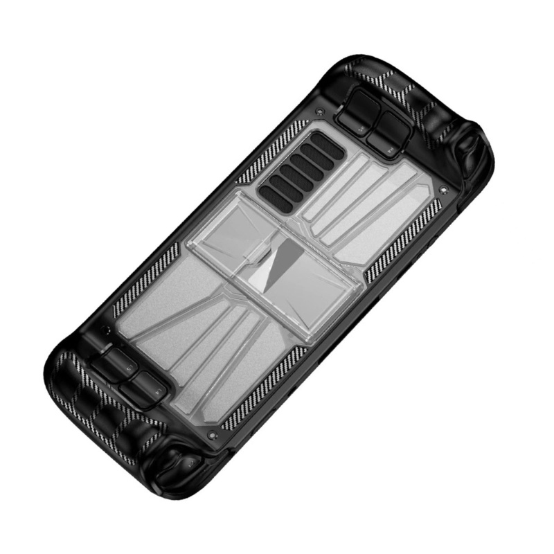 Zzz Casing Pelindung Dengan Kickstand Untuk Dek Uap, Konsol TPU Lembut Pelindung Pegangan Tangan Case Penutup Kulit Dengan Stand