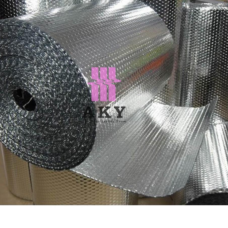 Terlaris Aky Foam - Bubble Foil Aluminium Anti Panas, Bubblewrap Foil, Peredam Panas Atap (ROLL)