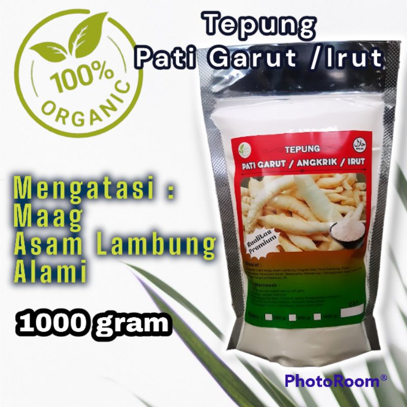 

Tepung Pati Garut Angkrik Pati Irut / Obat Asam Lambung Maag 1000 gram