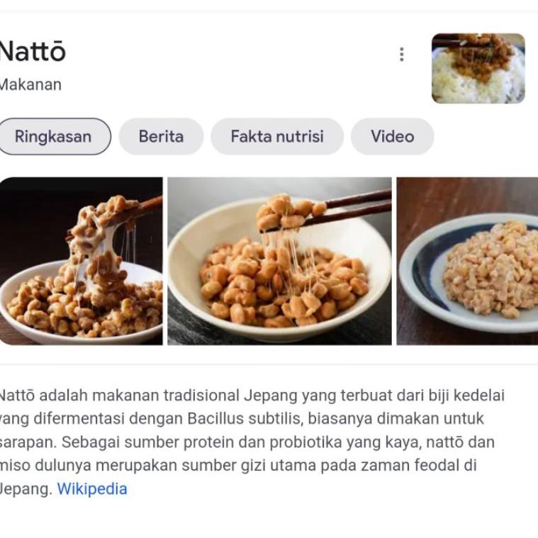 

[Product]-W12V-☛) PALING MURAH! Okame Natto Goku Kotsubu (NATTO JEPANG)