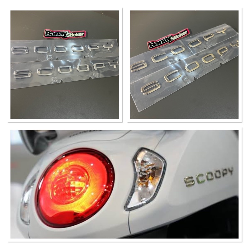 EMBLEM SCOOPY NEW 2020 2021 2022