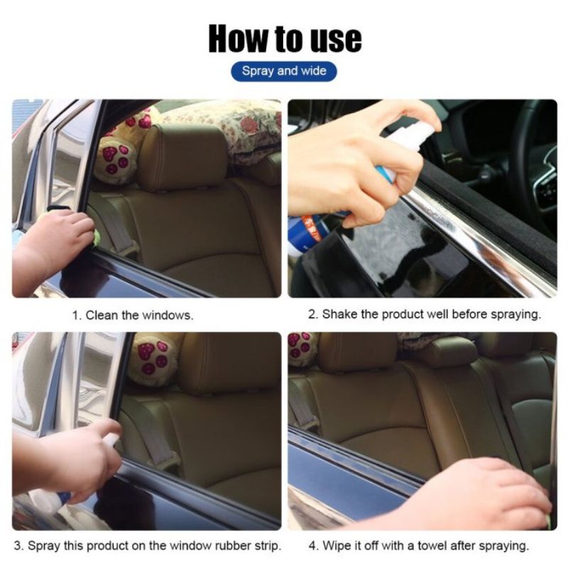 Pembersih Penghilang Anti Karat ShinePro Spray Mobil 30ml Rust Remover