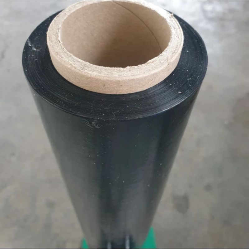plastik wrapping wrap pembungkus packingan hitam