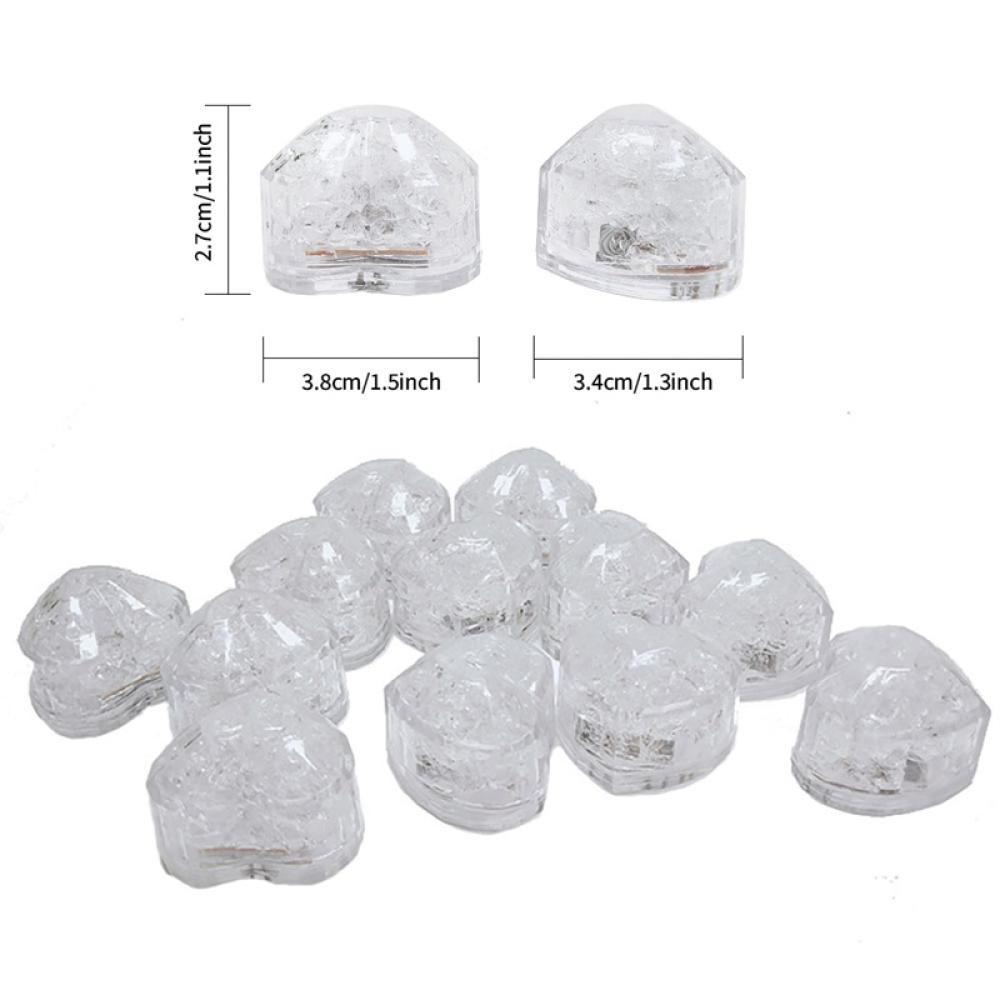 Timekey Multi Color Luminous LED Es Batu Glowing Party Bar Flash Neon Cup Dekorasi Natal Decor Lampu Induksi D4N1