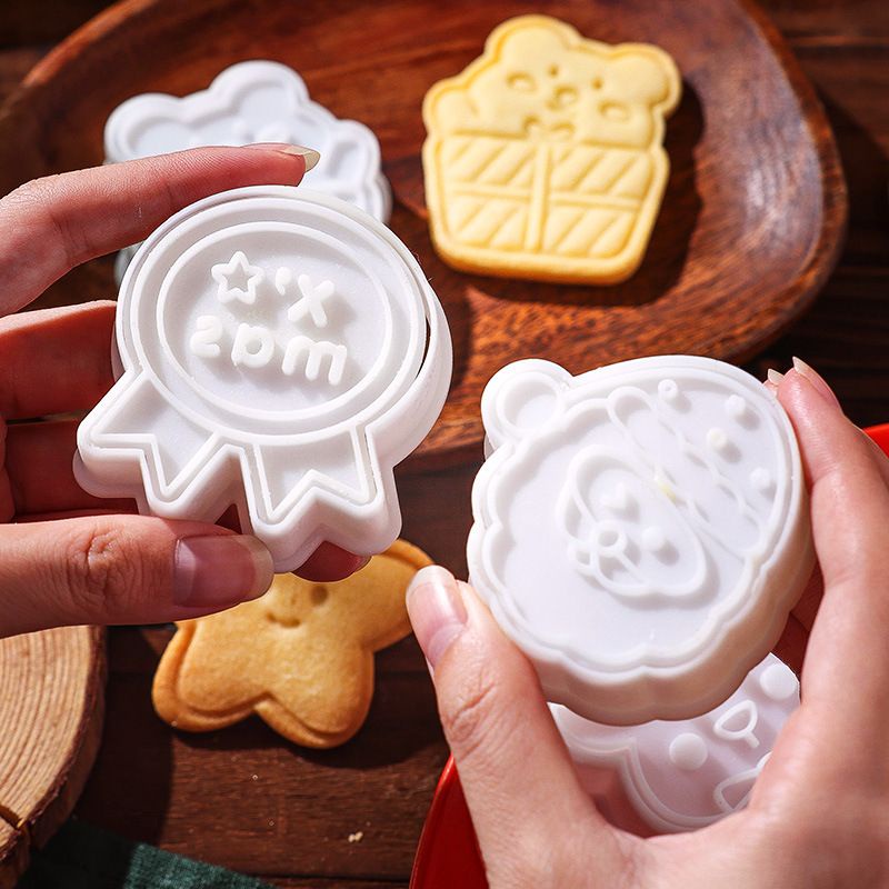 COOKIES CUTTER NATAL 3D 8pcs dan 10pcs CETAKAN COOKIES TEMA CHRISTMAS