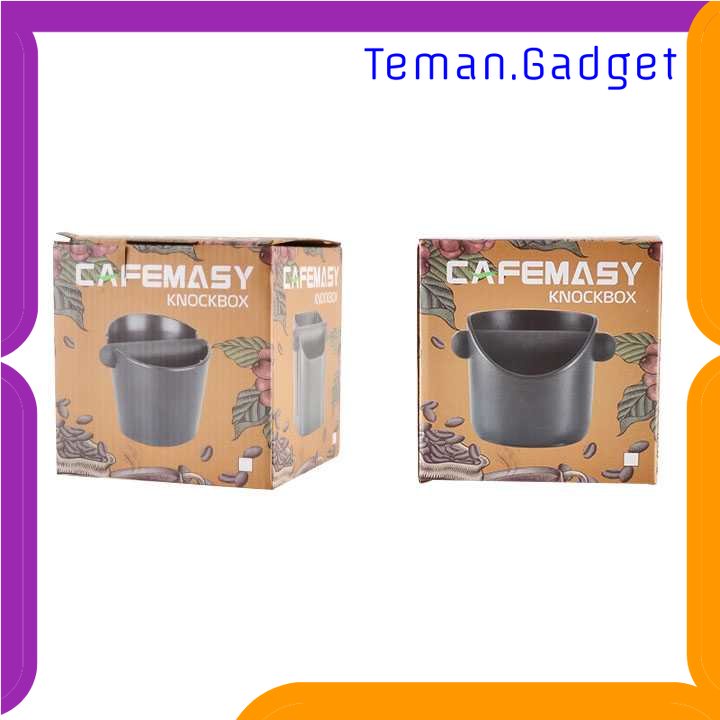 TG - DPR CAFEMASY Wadah Kopi Espresso Knock Box Container Barista Non Slip