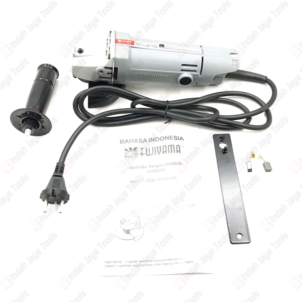 FUJIYAMA AG9600 Mesin Gerinda Tangan 4 Inch - Angle Grinder