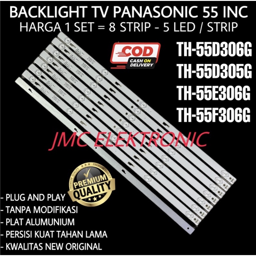 BACKLIGHT TV LED 55 INCH TH55D305G TH55D306G TH55E306G TH55F306G 55D305G 55D306G 55F306G 55E306G 55D