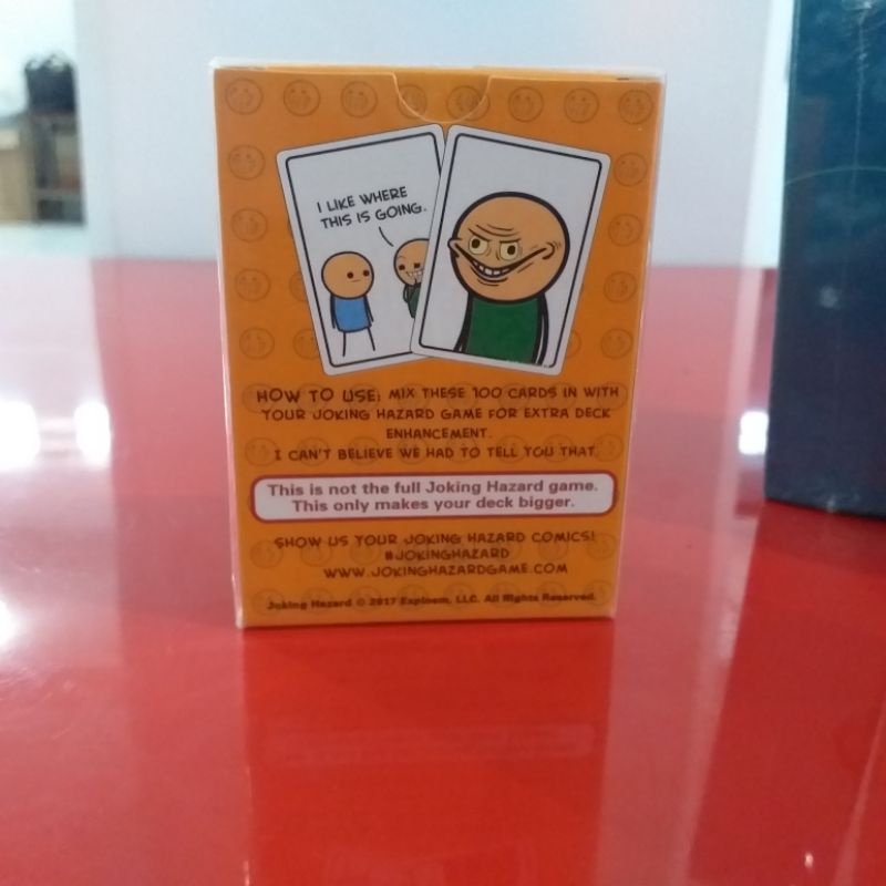 joking hazard deck enhancement #1 board game