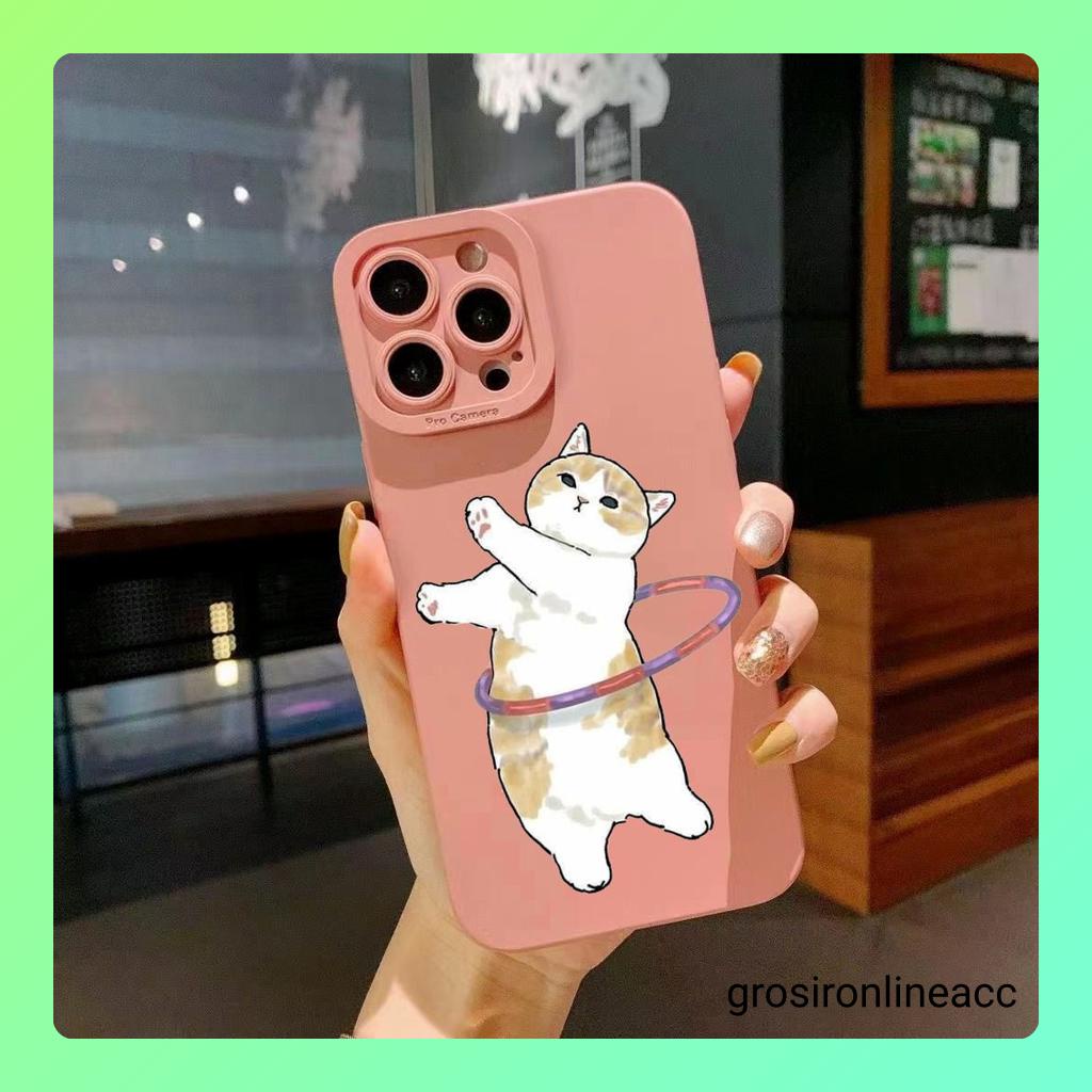 Case Casing Mata Kucing CC32 Cat Lucu for Samsung A02/M02 A02s/M02s A03 A03s Core A04 A04e A04s A10/M10 A11/M11 A10s A12 A13 A20/A30/M10s A20s A21s A22 5G A33 A52 A52s A53 A55 J2 J7 Prime Pro