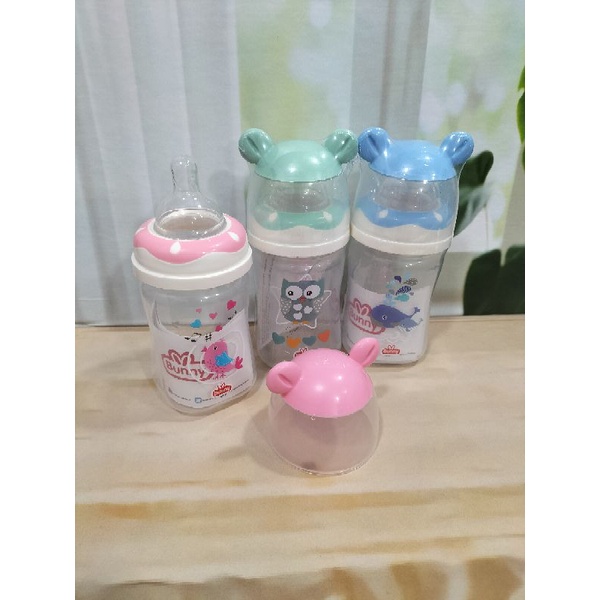 Botol Susu Wide Neck Karakter Lucu Bunny BPA Free 150 Ml ADW 1504