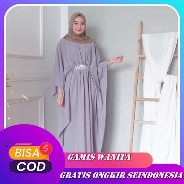 Baju Muslim Wanita Gamis Brukat Model Terbaru 2023 Amena Dres Gamis Pesta Kondangan Gamis Casual Mod