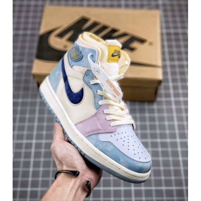 Air Jordan 1 High Zoom CMFT Pink Oxford