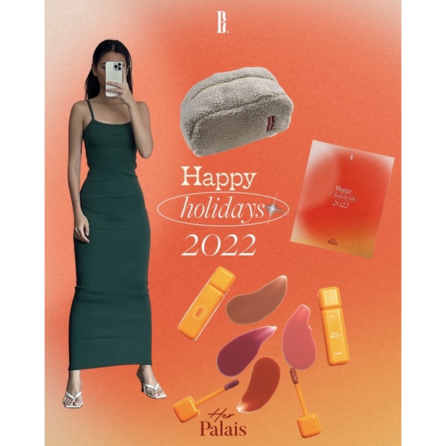 Her Palais x Beet Beauty - Kim Dress + Lip Blanket