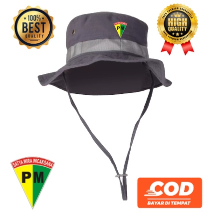 Topi gunung topi rimba Logo POLISI MILITER bidadari fashion premuim qualitas