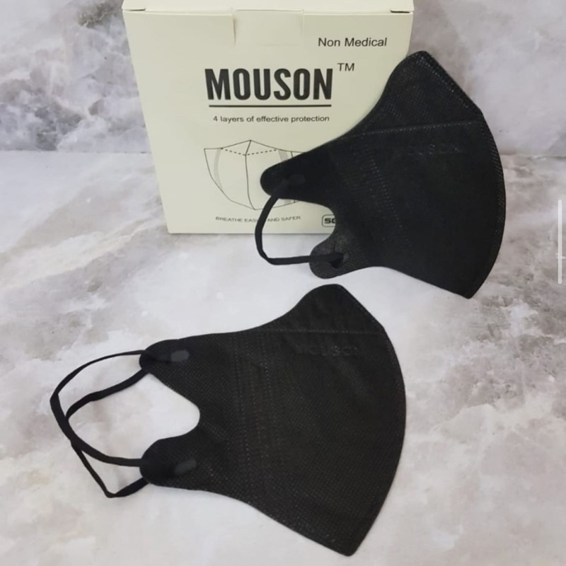 Duckbill Mouson 4Ply |  Masker Mouson Duckbill Earloop 50pcs