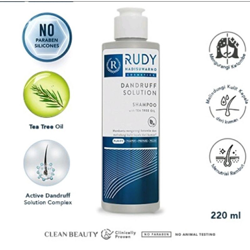 Rudy Hadisuwarno Shampoo Solution , Shampoo dendruff , shampoo Solution , Conditioner Solution