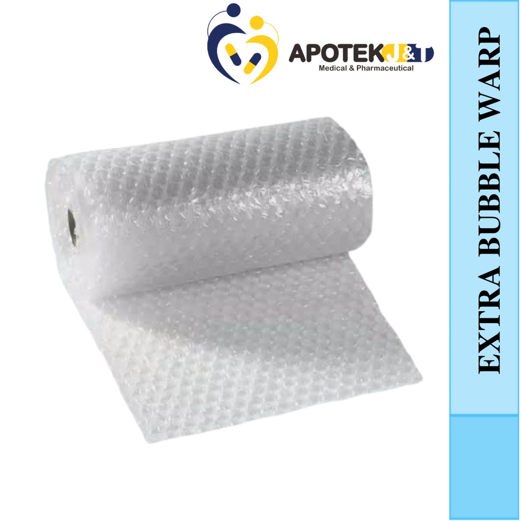 BUBBLE WRAP / TAMBAHAN PACKING BUBBLE WRAP WAJIB UNTUK PRODUK KALENG &amp; KACA