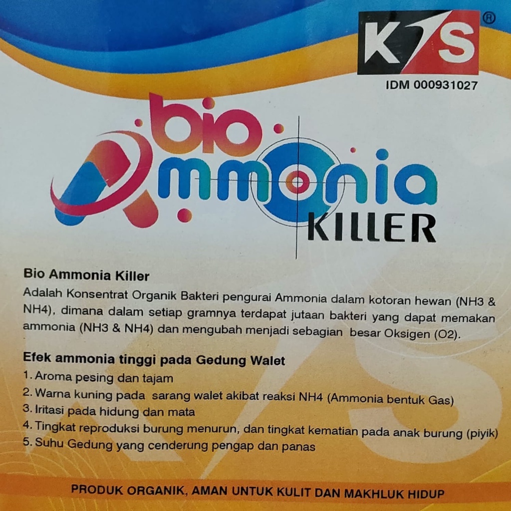 bio ammonia killer, ammonnia, KIS, pengurai bakteri