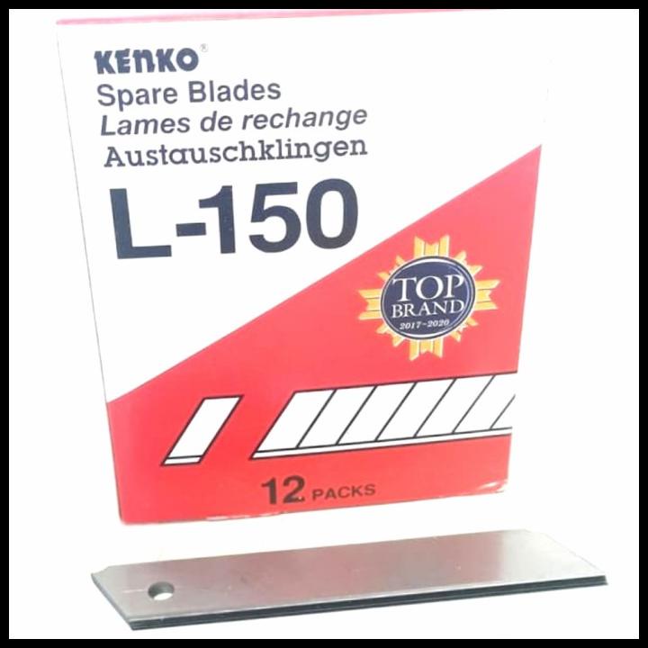 

Isi Cutter Kenko Besar L 150 Isi 12 Pack/60Pcs