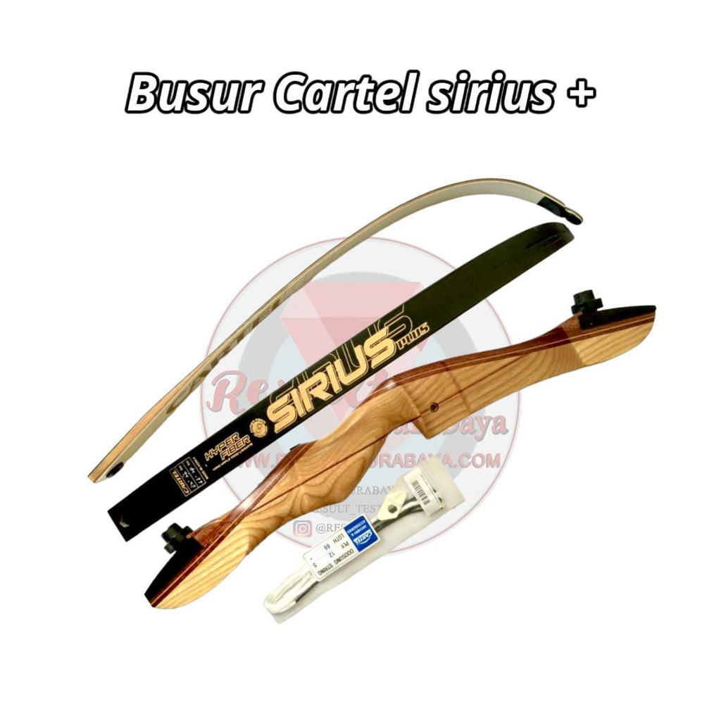 busur barebow cartel sirius +