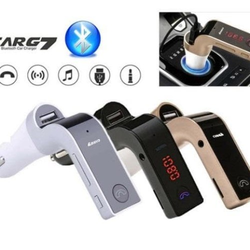 Modulator Car Charger Mobil, Bluetooth, FM Transmitter