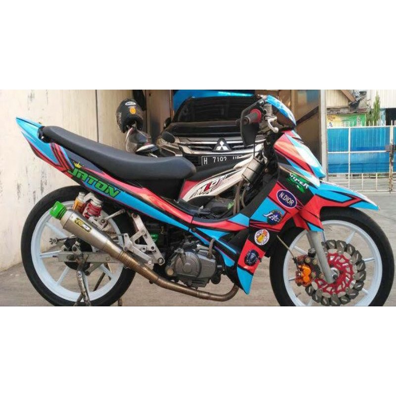 Knalpot Rob1 Rcb1 GP17 Jupiter Z 130CC Original Racing Rcb1 jupiter Z1