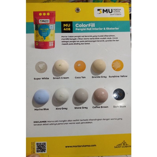 SEMEN NAT KERAMIK MU 408