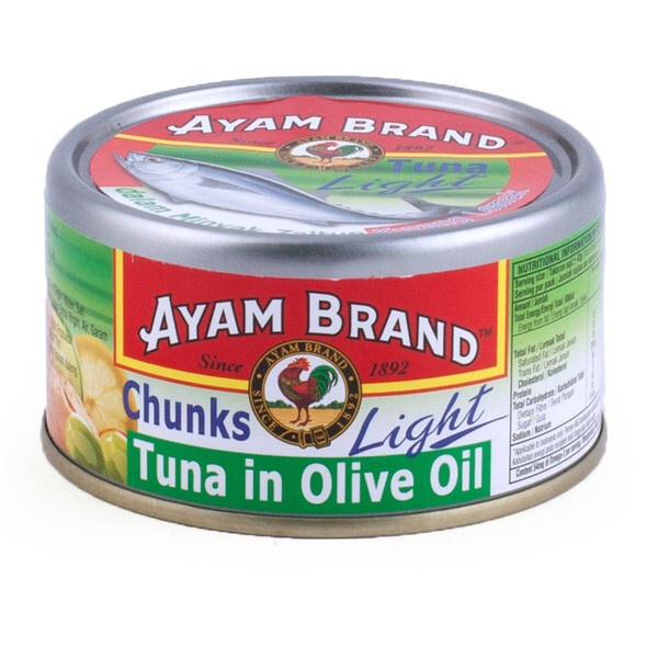 

Ayam Brand Potongan Tuna dengan Minyak Zaitun 185 g