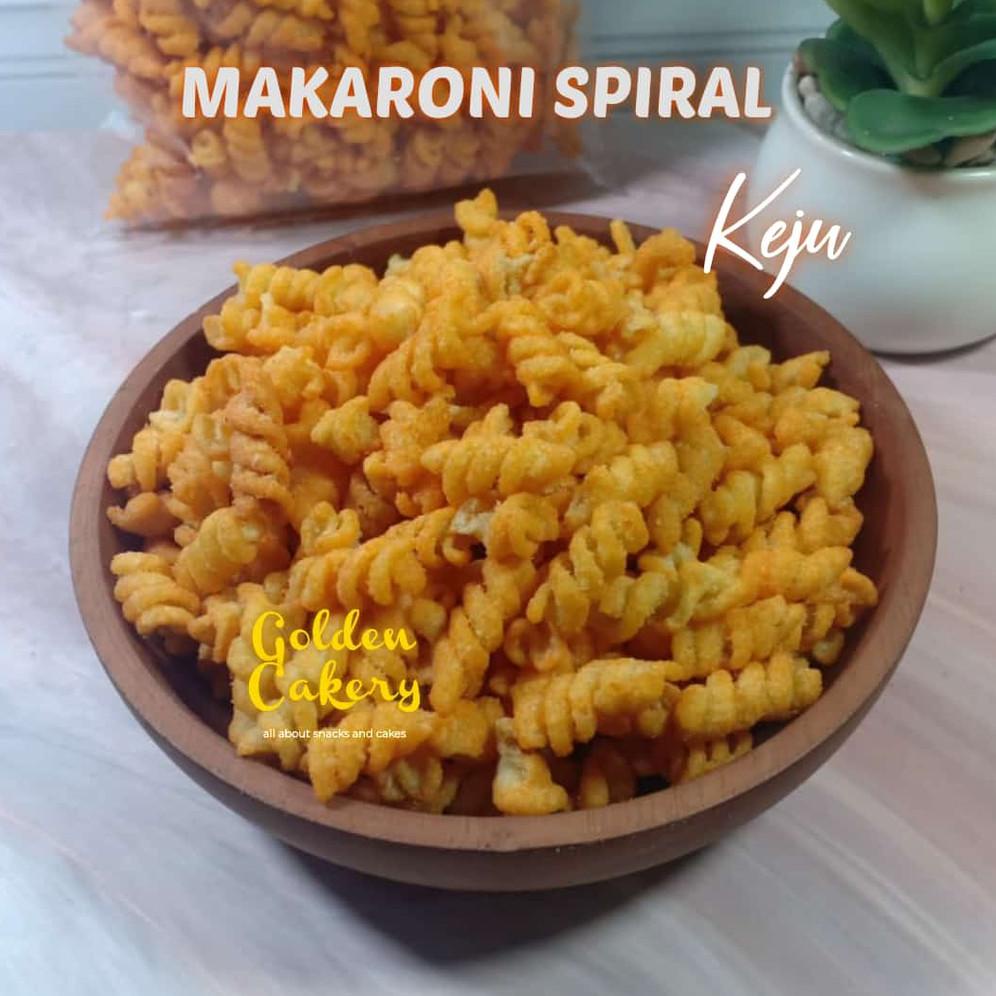 

☍Kirim Langsung✵☍ Pasta Makaroni Spiral Viral Gurih Renyah - 250 GRAM 52 ☍