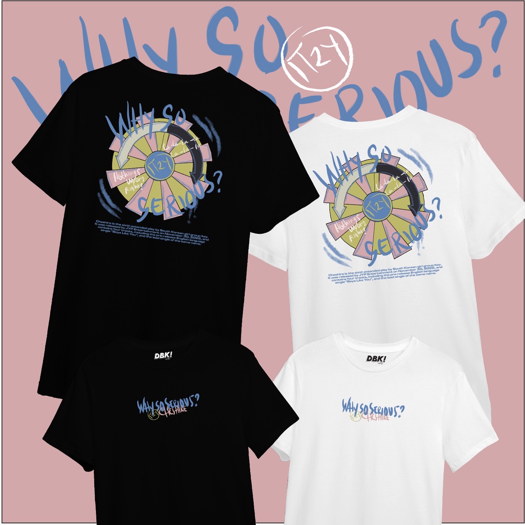 T SHIRT CHESHIRE ITZY/TSHIRT ITZY/ITZY/TSHIRT KPOP