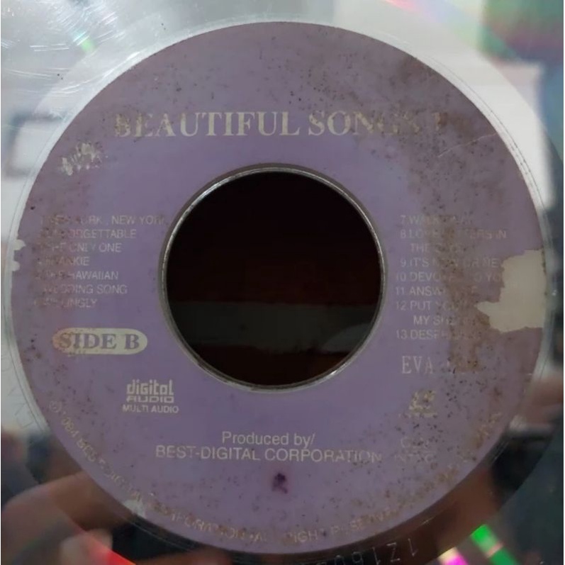 Laser disc Beautiful Songs 1