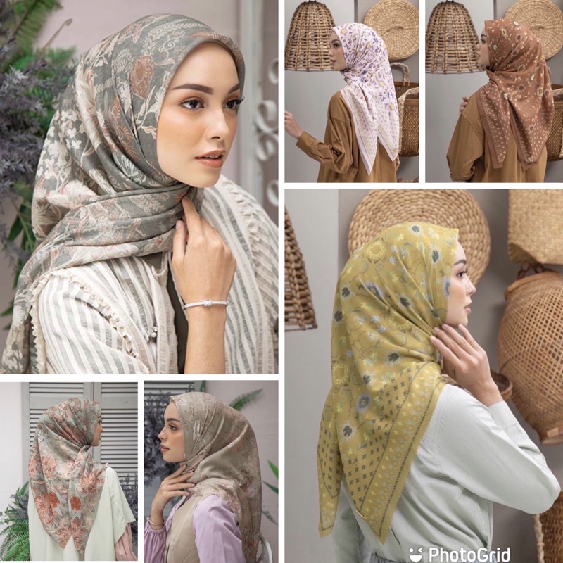 MARUNA SCARF, ADELINE SCARF HEAVEN LIGHT