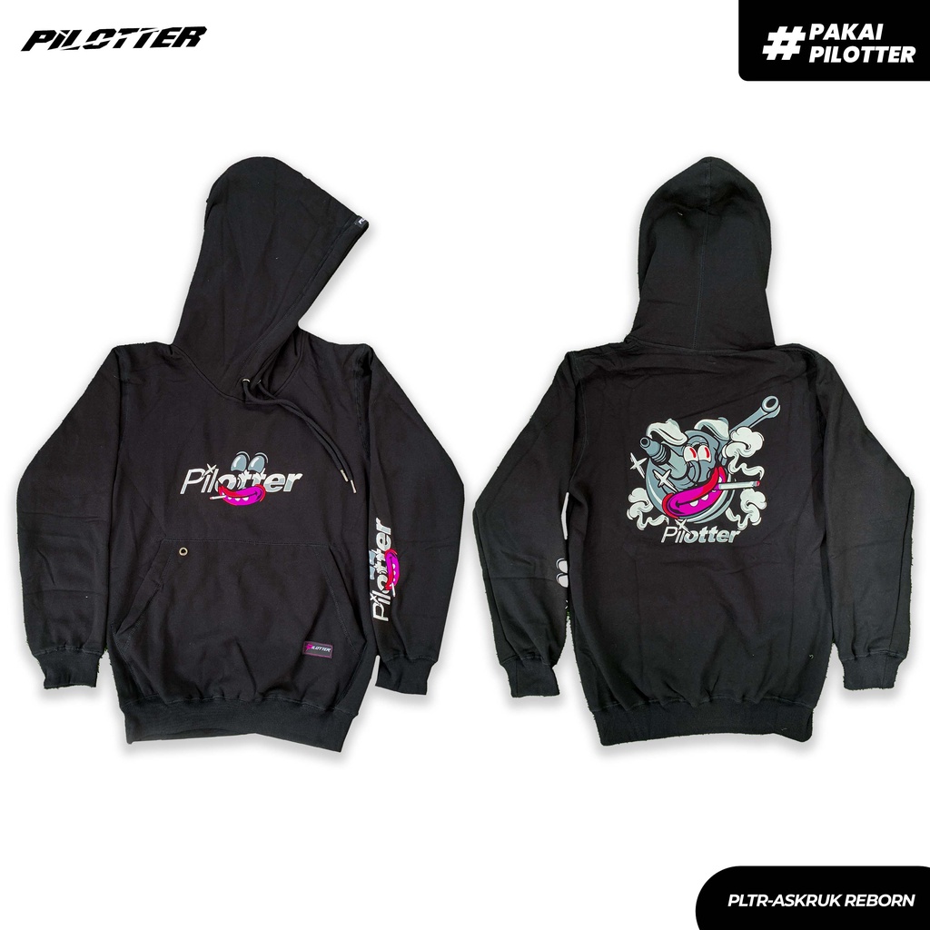 JAKET HOODIE PILOTTER AS KRUK REBORN ORIGINAL FREE STIKER HOODIE PILOTTER KRUK AS JAKET PILOTTER ASK