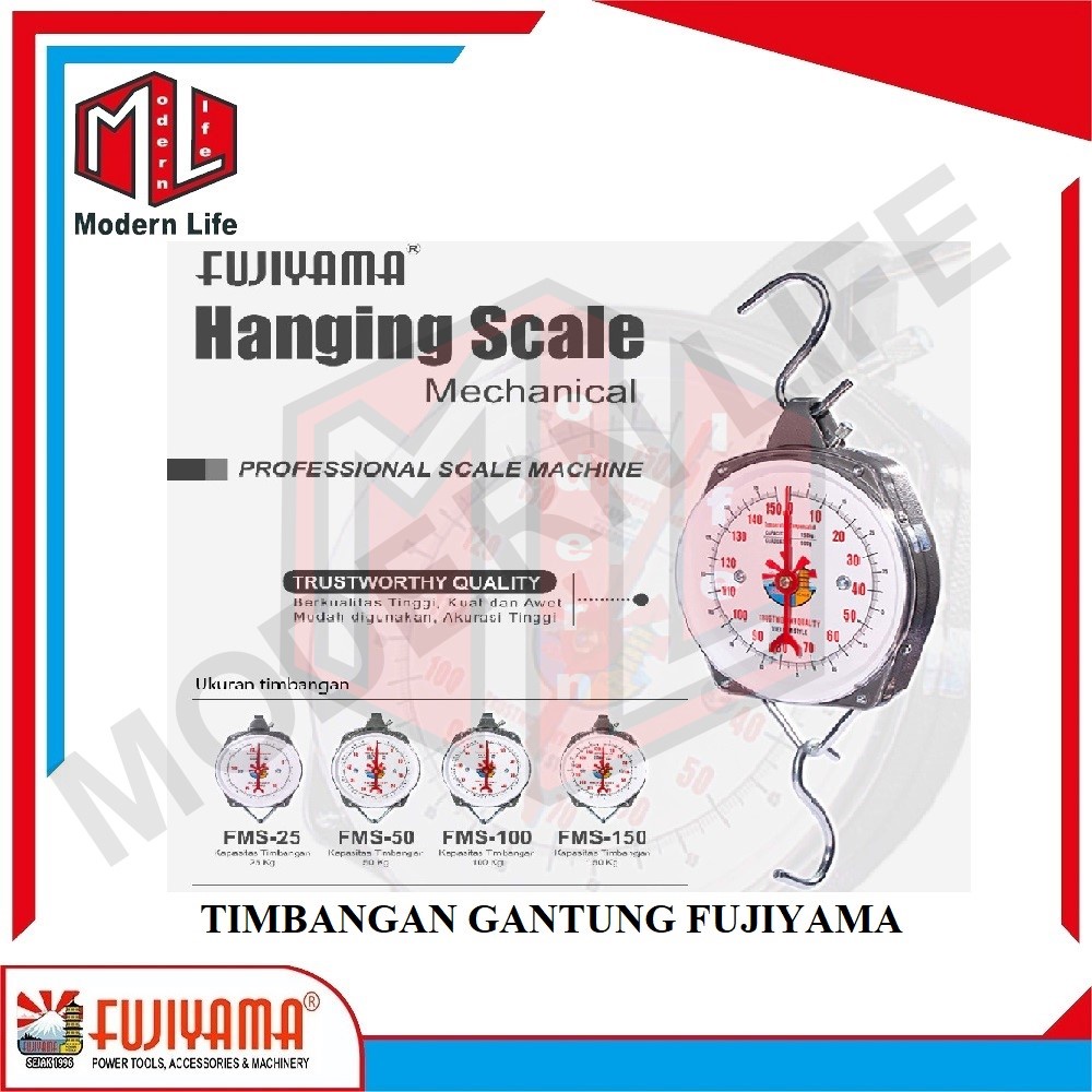 FUJIYAMA Timbangan Gantung Analog Hanging Scale Timbangan Sayur Buah