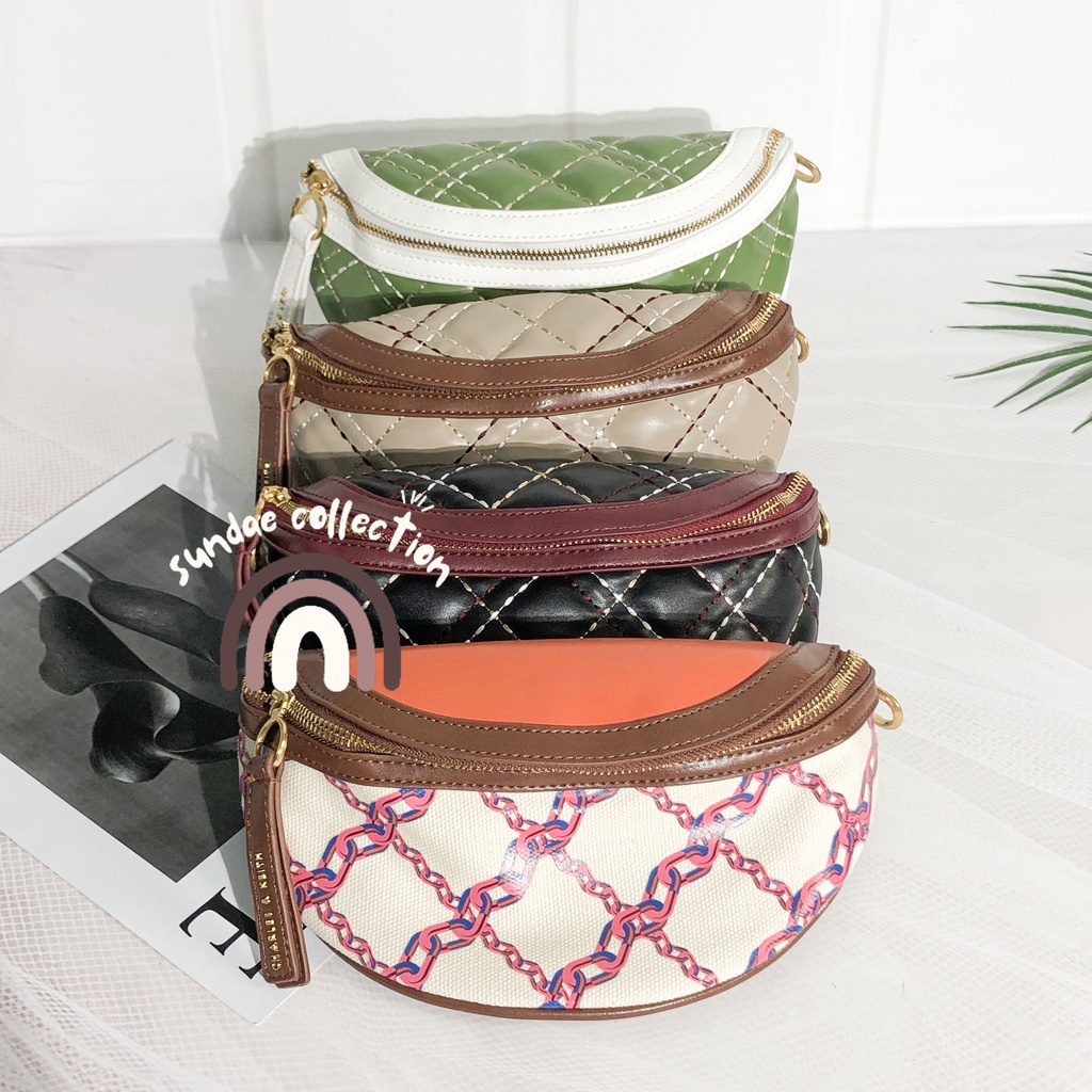 CK Tas Wanita Waistbag CK Halfmoon - CK465