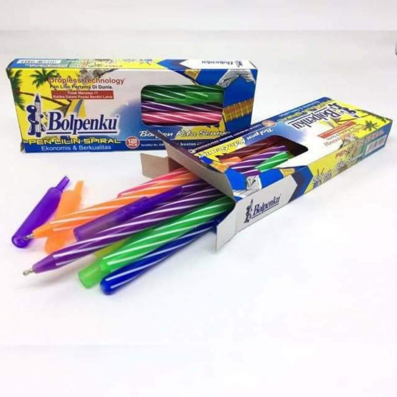 Pulpen BOLPENKU isi 12 pcs