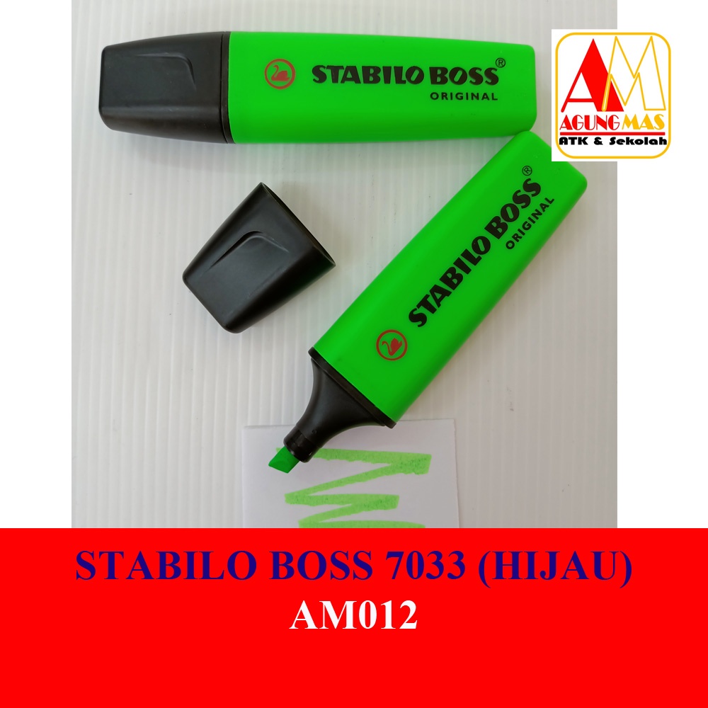 

STABILO BOSS 7033 (HIJAU)