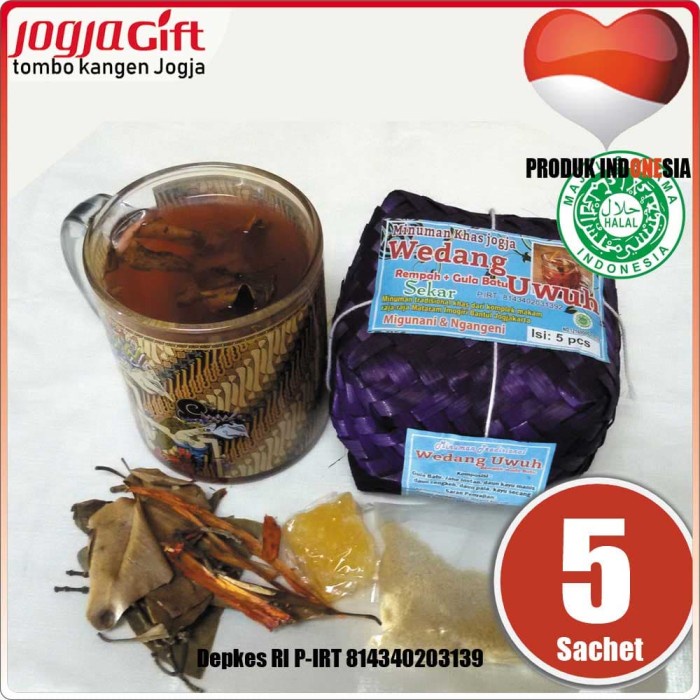 

NEW Wedang Uwuh Rempah Gula Batu Sekar (isi 5 sachet)