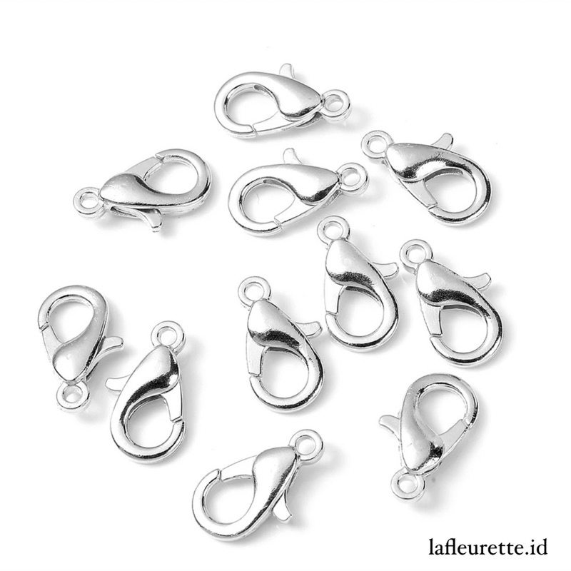 kaitan / gantungan kunci / kokot udang / lobster clasp / kaitan stainless steel / kokot udang stainless stell