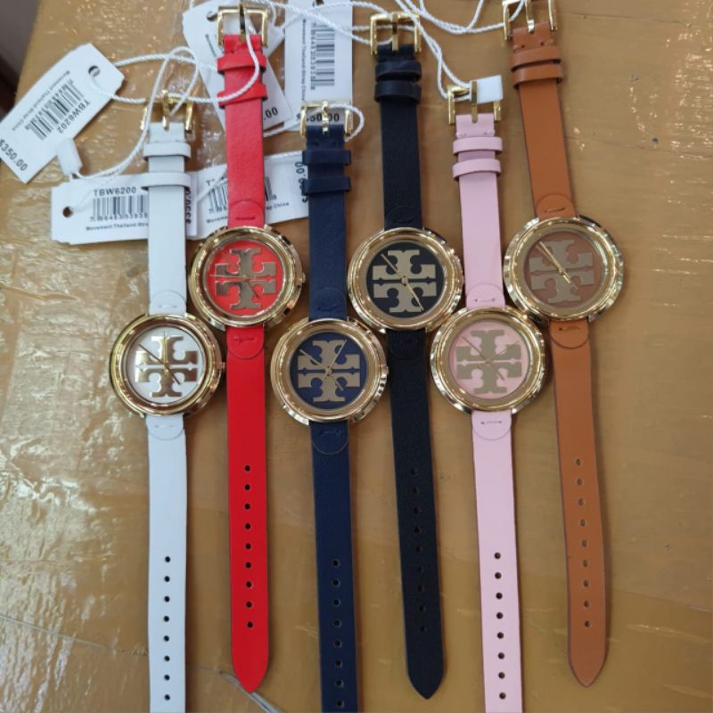 JAM TANGAN CEWEK TORY BURCH KULIT TYPE TBW 6202 | TBW6202